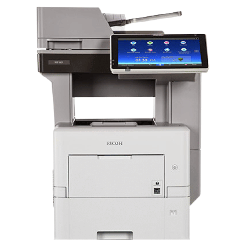 Ricoh MP 501SPF commercial copier available for lease or purchase in the NY Tri-State Area